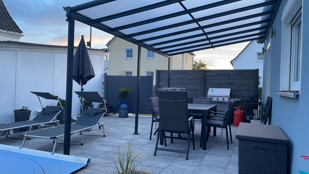 #1 Modernes Zimmer Mit Pool Und Garten Memmingen Exteriör bild